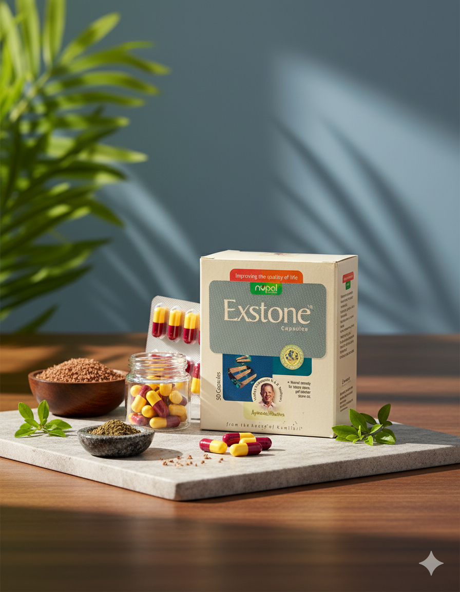 Exstone Capsules – Kidney & Urinary Health Support