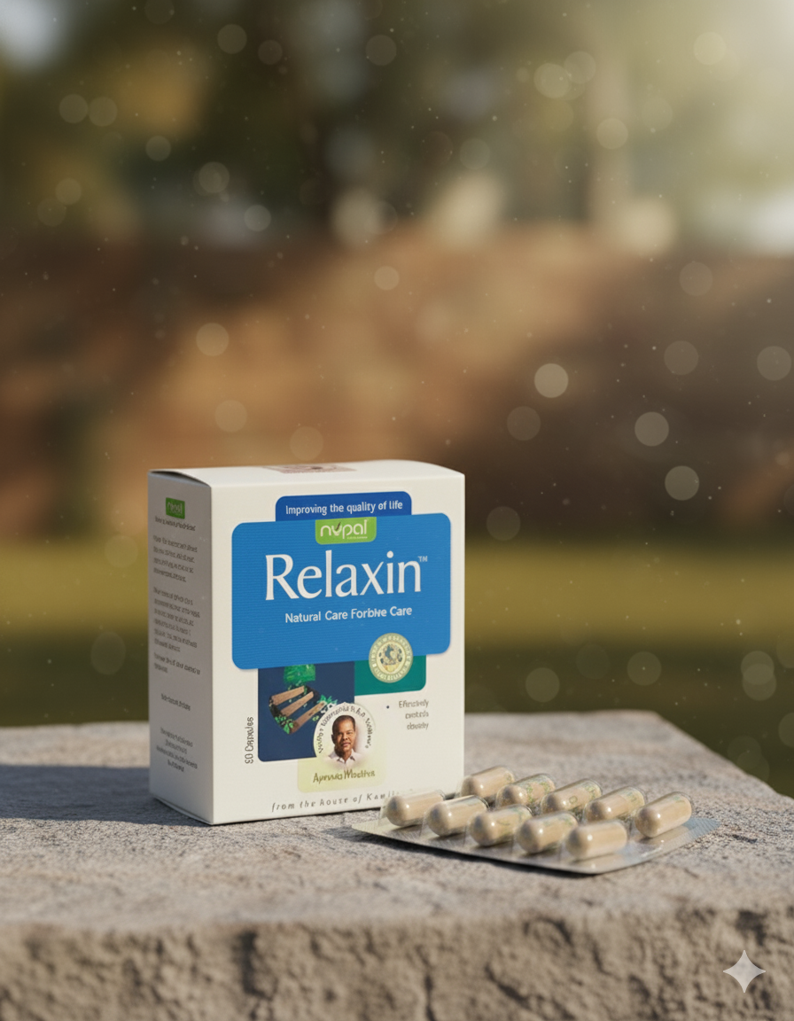 Relaxin Capsules – Digestive & Stress Relief Formula