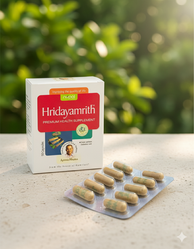 Hridayamrith Capsules – Heart & Cholesterol Support