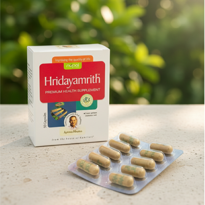 Hridayamrith Capsules – Heart & Cholesterol Support
