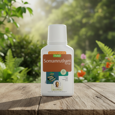 Somamritham Syrup– Women’s Health & Hormonal Balance
